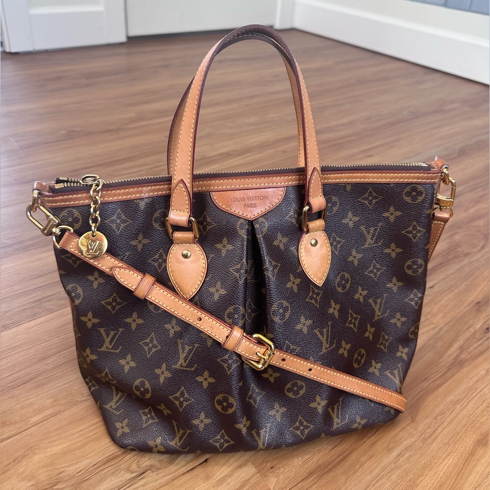 Louis Vuitton Palermo Handbag Monogram PM Canvas
